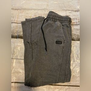 Victoria’s Secret pink dark gray sweatpants